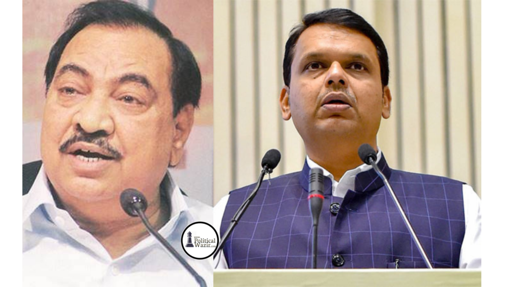 During the Fadnavis era, my phone was tabbed - Eknath Khadse